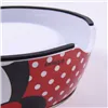 Dog Feeder Minnie Mouse Red Melamin 180 ml Black Metal