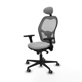 Office Chair with Headrest Jorquera Piqueras y Crespo 3D036G1 Light grey