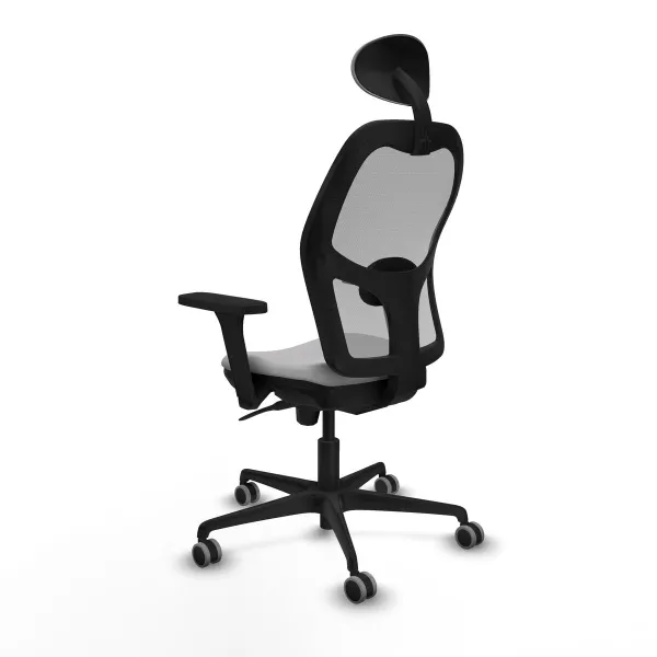 Office Chair with Headrest Jorquera Piqueras y Crespo 3D036G1 Light grey