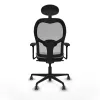 Office Chair with Headrest Jorquera Piqueras y Crespo 3D036G1 Light grey