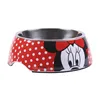 Dog Feeder Minnie Mouse Melamin 410 ml Multicolour Polyester Metal