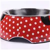 Dog Feeder Minnie Mouse Melamin 410 ml Multicolour Polyester Metal