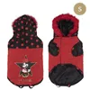 Dog Coat Minnie Mouse Black Red S