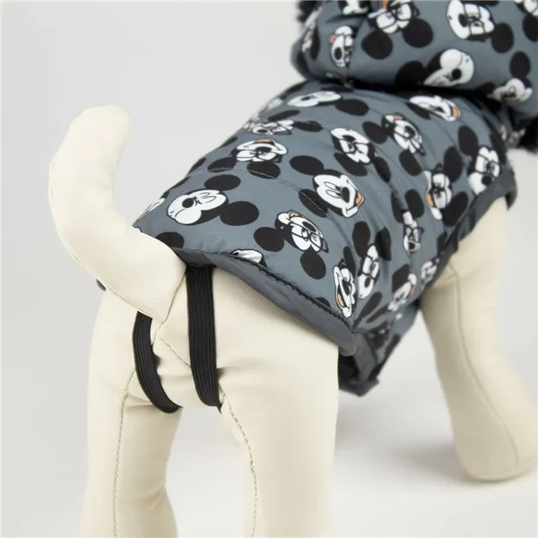 Dog Coat Mickey Mouse Grey S