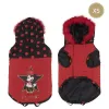 Dog Coat Minnie Mouse Black XS Red