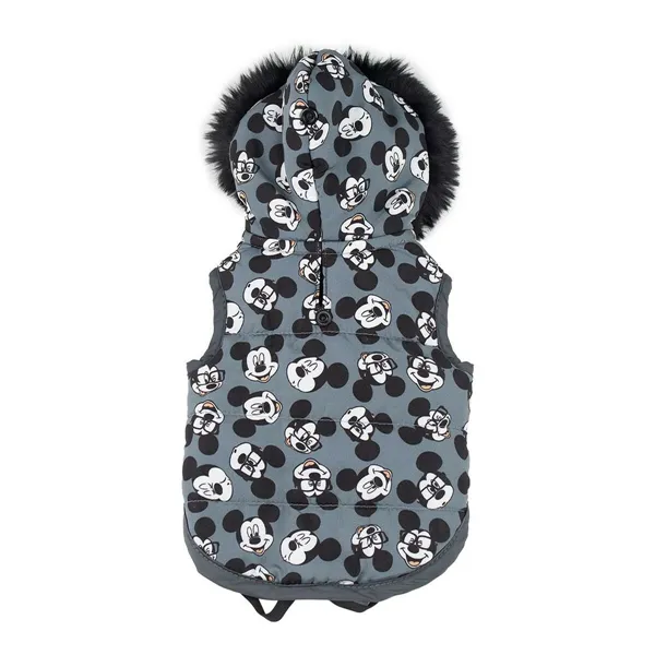 Dog Coat Mickey Mouse Grey