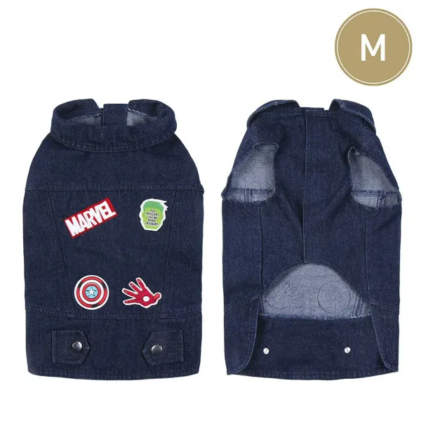 Dog coat Marvel Blue M