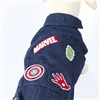 Dog coat Marvel Blue M