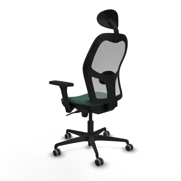 Office Chair with Headrest Jorquera Piqueras y Crespo 3D036G1 Green