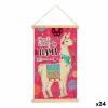 Canvas Llama (1 x 54 x 33 cm) (24 Units)