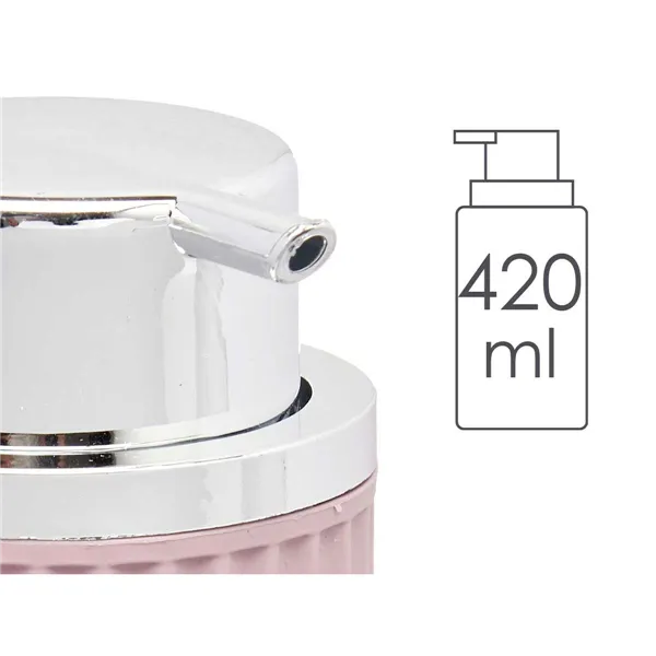 Soap Dispenser Pink Plastic 32 Units (420 ml)