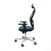 Office Chair with Headrest Jorquera Piqueras y Crespo 3D086G1 Grey Petroleum green