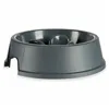 Slow Eating Food Bowl for Pets Anthracite Plastic (27 x 7,5 x 27 cm) (12 Units)