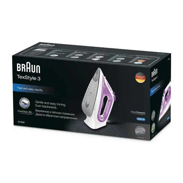 Steam Iron Braun TexStyle 3 SI 3030 2300 W 2300 W