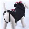 Dog Sweatshirt Minnie Mouse Black XXS