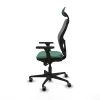 Office Chair with Headrest Piqueras y Crespo 3D036G1 Emerald Green