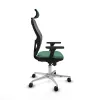 Office Chair with Headrest Piqueras y Crespo 3D086N2 Emerald Green