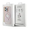 Hello Kitty Ring Stand Glitter Electrop Logo MagSafe - Case iPhone 15 Pro Max (pink)