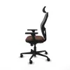 Office Chair with Headrest Piqueras y Crespo 3D036N2 Grey Dark brown