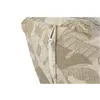 Cushion DKD Home Decor Floor Grey Light brown Aluminium Leaf of a plant 120 x 80 x 16 cm