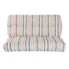 Cushion DKD Home Decor Floor Multicolour Aluminium Stripes 120 x 80 x 16 cm