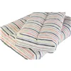 Cushion DKD Home Decor Floor Multicolour Aluminium Stripes 120 x 80 x 16 cm