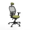 Office Chair with Headrest Piqueras y Crespo 2D036G1 Green