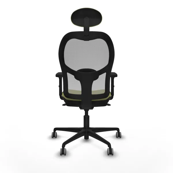 Office Chair with Headrest Piqueras y Crespo 2D036G1 Green