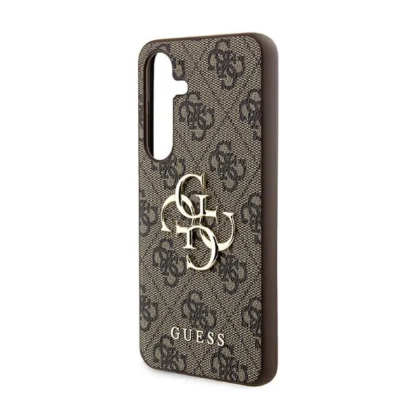 Guess 4G Big Metal Logo - Case Samsung Galaxy A55 5G (brown)