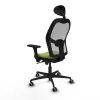 Office Chair with Headrest Piqueras y Crespo 3D036G1 Green