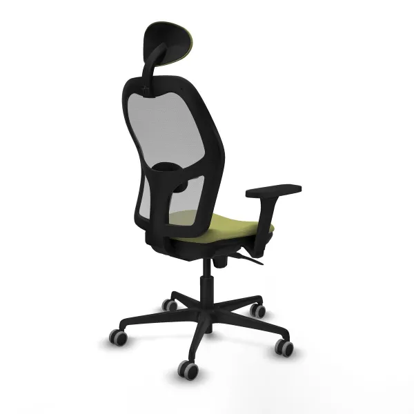 Office Chair with Headrest Piqueras y Crespo 3D036G1 Green