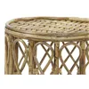 Set of 3 tables DKD Home Decor 39 x 39 x 41 cm Natural wicker