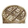 Set of 3 tables DKD Home Decor 39 x 39 x 41 cm Natural wicker