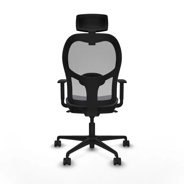 Office Chair with Headrest Piqueras y Crespo 1D036N2 Dark grey