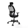 Office Chair with Headrest Piqueras y Crespo 1D036N2 Dark grey