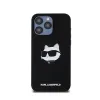 Karl Lagerfeld Silicone Choupette Head MagSafe - iPhone 15 Pro Max Case (black)
