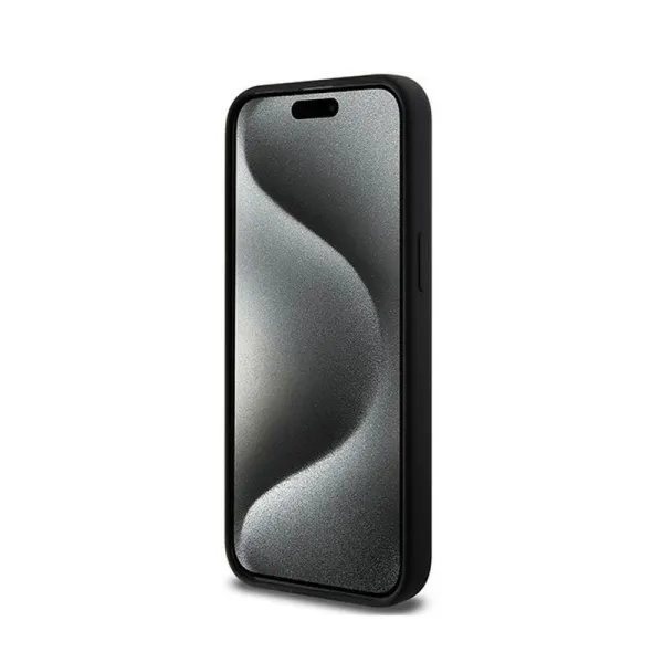 Karl Lagerfeld Silicone Choupette Head MagSafe - iPhone 15 Pro Max Case (black)