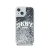 DKNY Liquid Glitter Big Logo - Case for iPhone 15 / 14 / 13 (black)