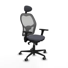 Office Chair with Headrest Piqueras y Crespo 3D036G1 Dark grey