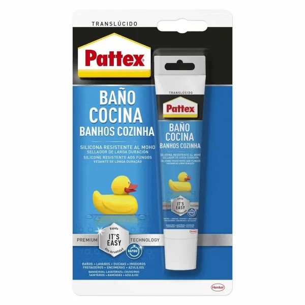 Silikoon Pattex läbipaistev silikoon 50 ml