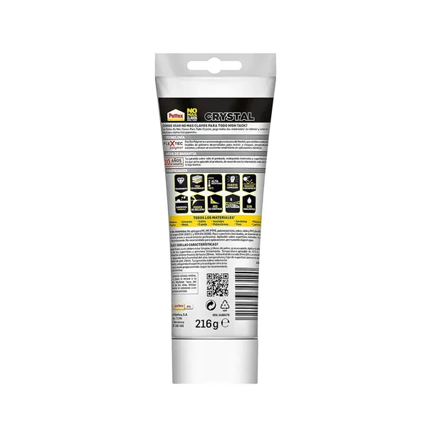 Instant Adhesive Pattex Transparent Paste 216 g