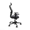 Office Chair with Headrest Piqueras y Crespo 3D036N2 Dark grey