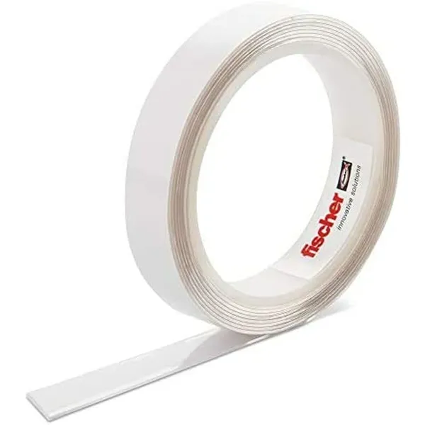 Double Sided Tape Fischer 3 m x 19 mm White