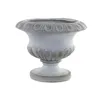 Planter DKD Home Decor Grey Fibreglass 49,5 x 49,5 x 39,5 cm