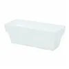 Planter Plastiken Limited White (12 x 30 cm)