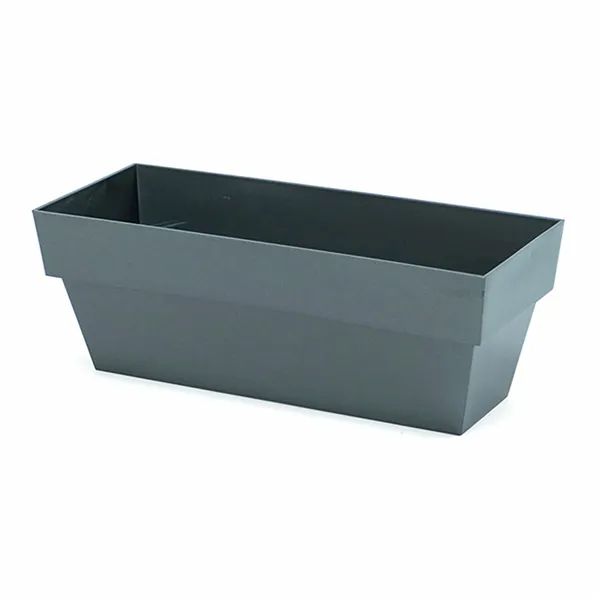 Planter Plastiken Limited Anthracite 12 x 30 cm