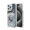 DKNY Liquid Glitter Big Logo - Case for iPhone 15 Pro Max (black)