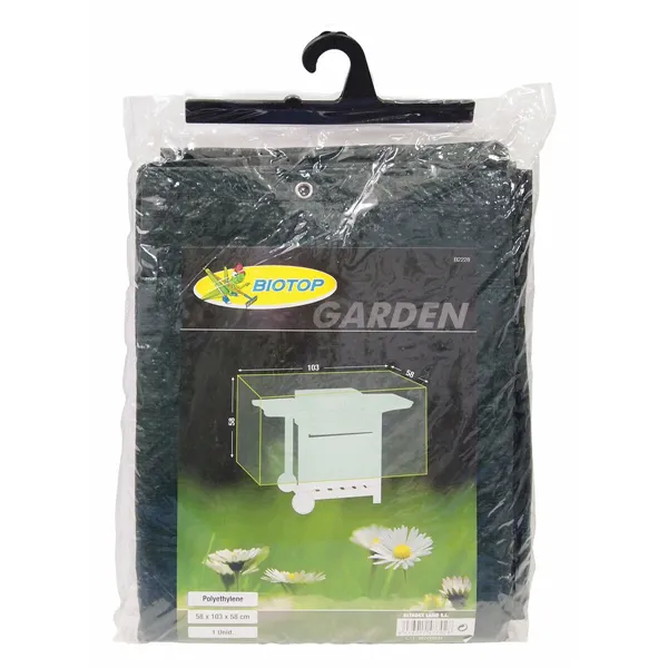 Protective Cover for Barbecue Altadex Green Polyethylene 103 x 58 x 58 cm