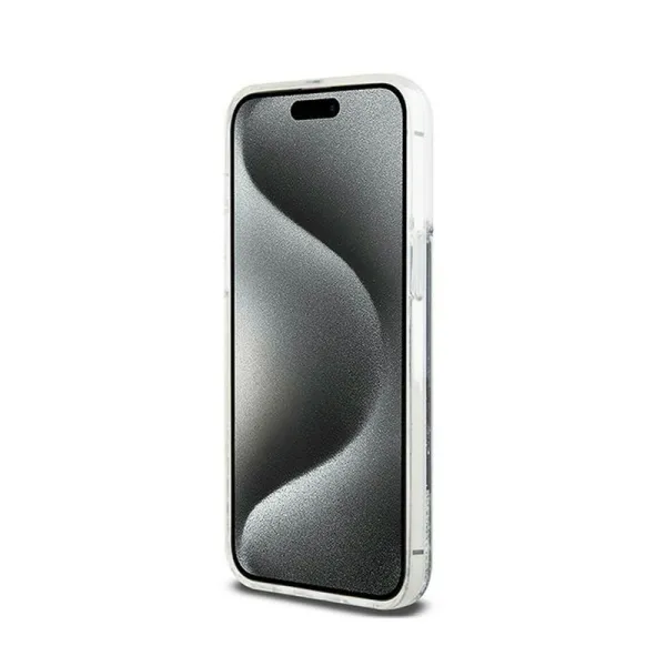 DKNY Liquid Glitter Big Logo - Case for iPhone 15 Pro Max (black)