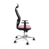 Office Chair with Headrest Jorquera Piqueras y Crespo 1D086G1 Pink